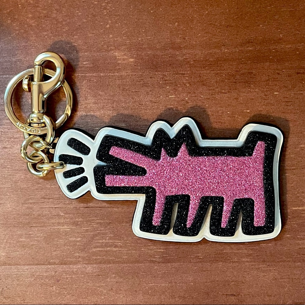 Coach x Keith Haring key fob